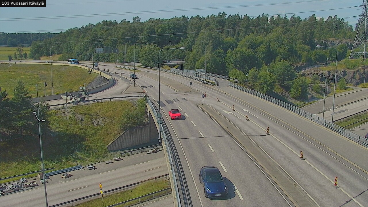 Weather Camera Image Road 170 Helsinki Vuosaari, Itäväylä, Helsinki, Uusimaa
