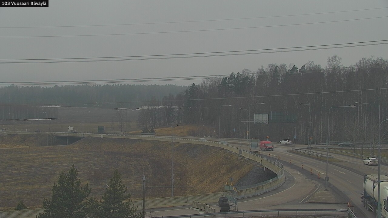 Weather Camera Image Väg 170 Helsingfors Nordsjö, Österleden, Helsinki, Uusimaa