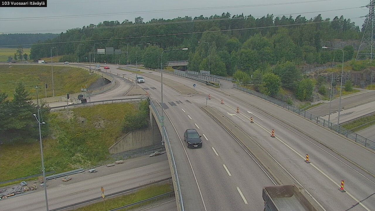 Weather Camera Image Väg 170 Helsingfors Nordsjö, Österleden, Helsinki, Uusimaa