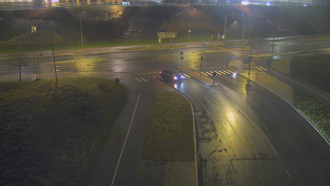 Weather Camera Image Väg 103 Nordsjö hamn, tunnel, Helsinki, Uusimaa