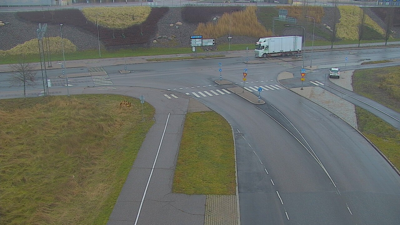 Weather Camera Image Väg 103 Nordsjö hamn, tunnel, Helsinki, Uusimaa