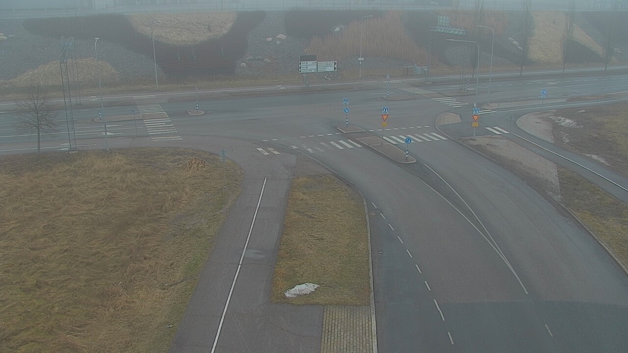 Weather Camera Image Road 103 Vuosaari harbor tunne, Helsinki, Uusimaa