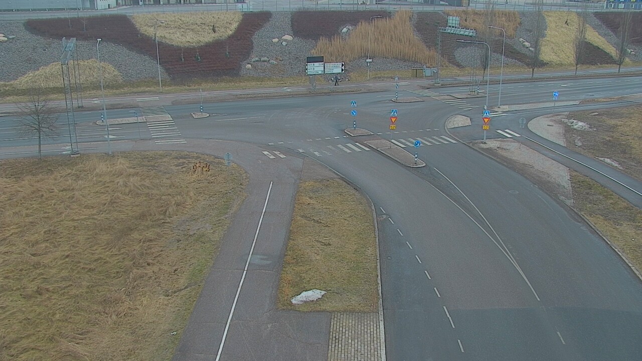 Weather Camera Image Road 103 Vuosaari harbor tunne, Helsinki, Uusimaa