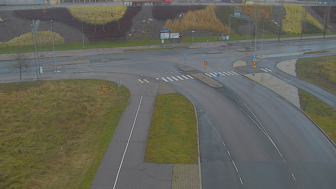 Weather Camera Image Väg 103 Nordsjö hamn, tunnel, Helsinki, Uusimaa