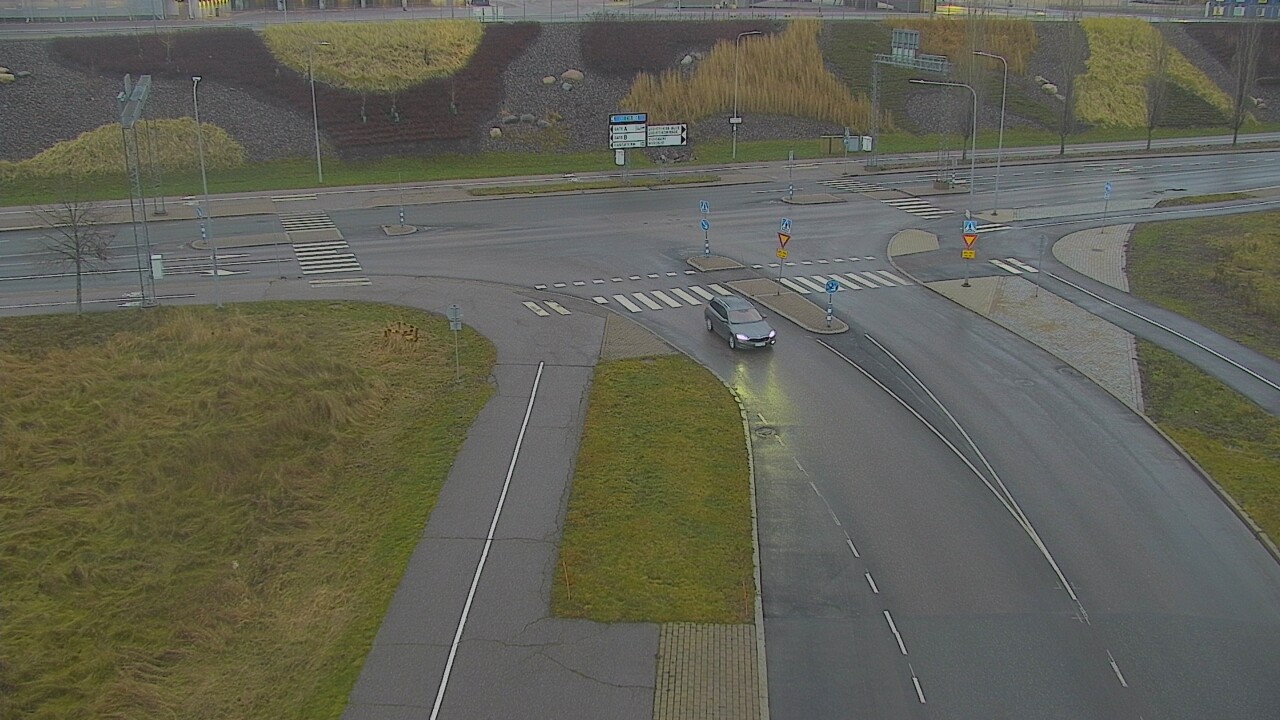 Weather Camera Image Väg 103 Nordsjö hamn, tunnel, Helsinki, Uusimaa