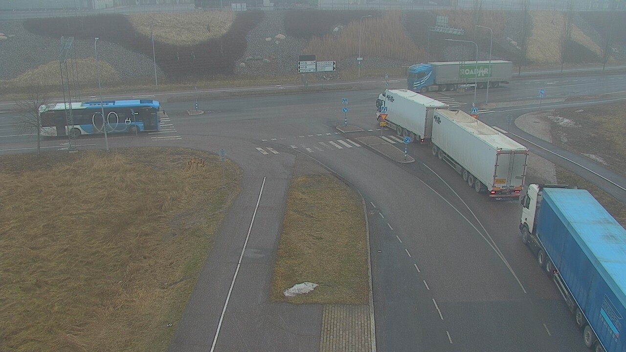 Weather Camera Image Road 103 Vuosaari harbor tunne, Helsinki, Uusimaa