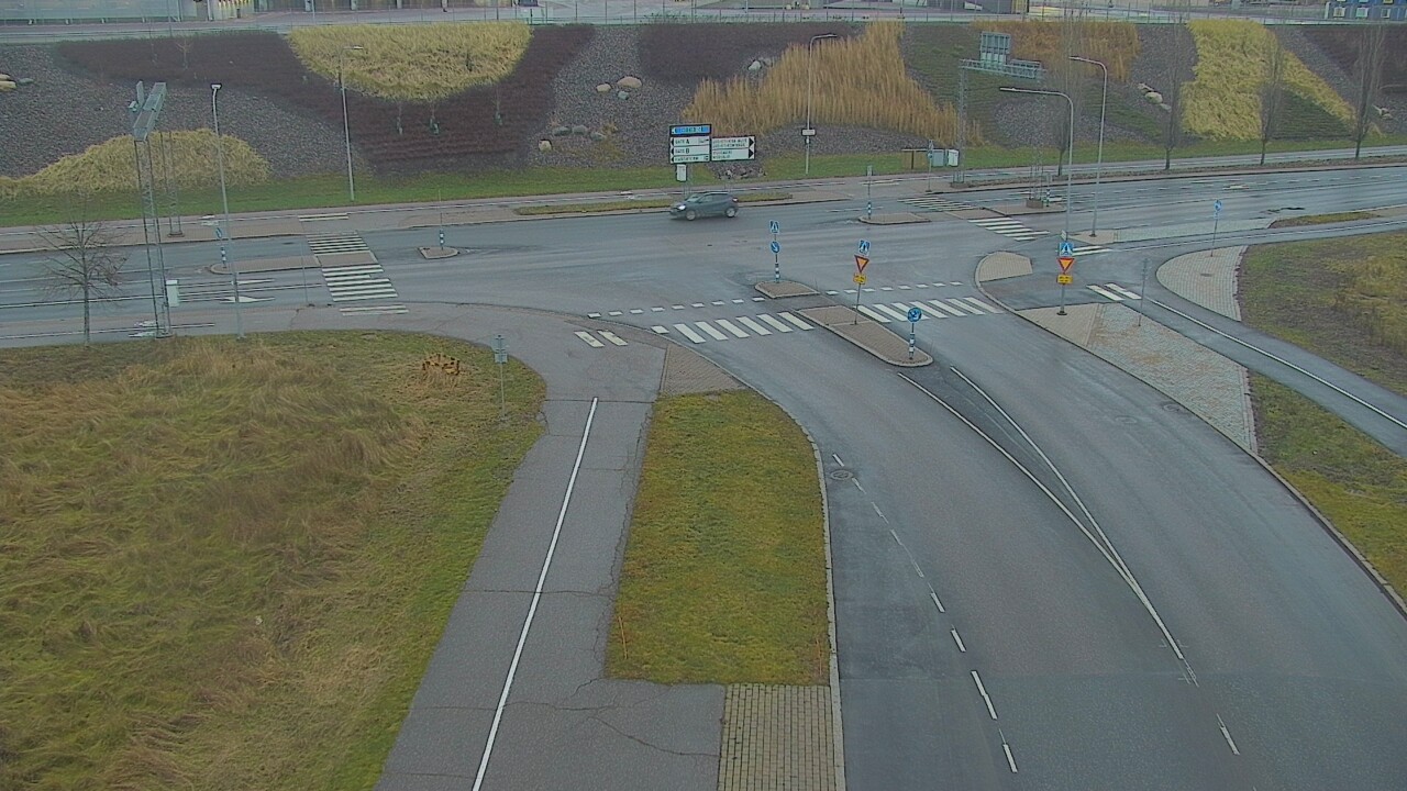 Weather Camera Image Väg 103 Nordsjö hamn, tunnel, Helsinki, Uusimaa