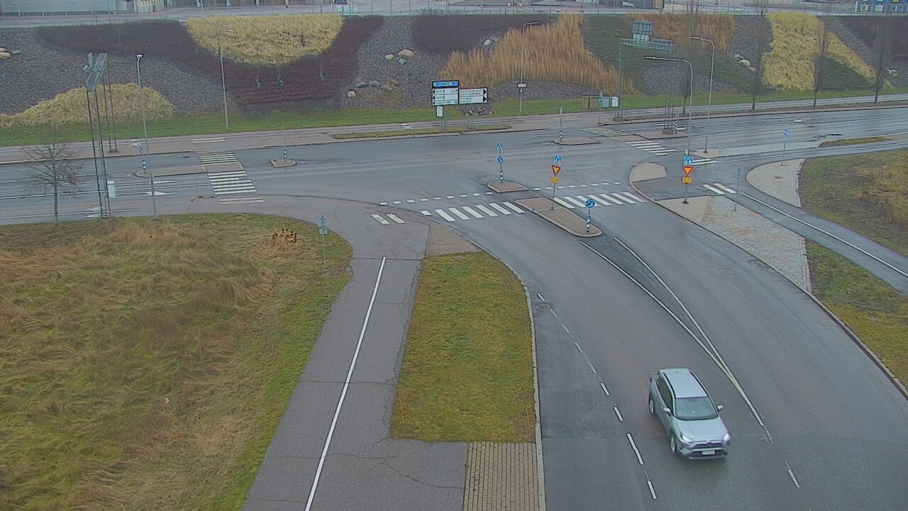 Weather Camera Image Väg 103 Nordsjö hamn, tunnel, Helsinki, Uusimaa