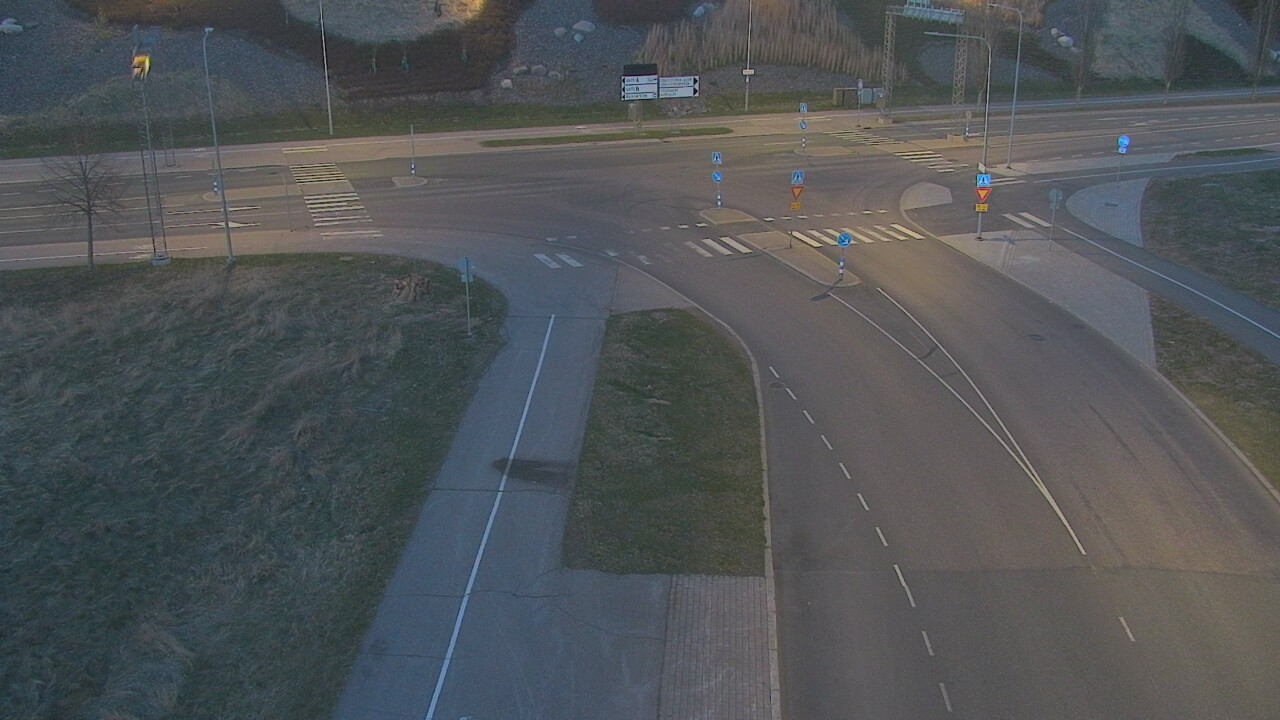Weather Camera Image Väg 103 Nordsjö hamn, tunnel, Helsinki, Uusimaa