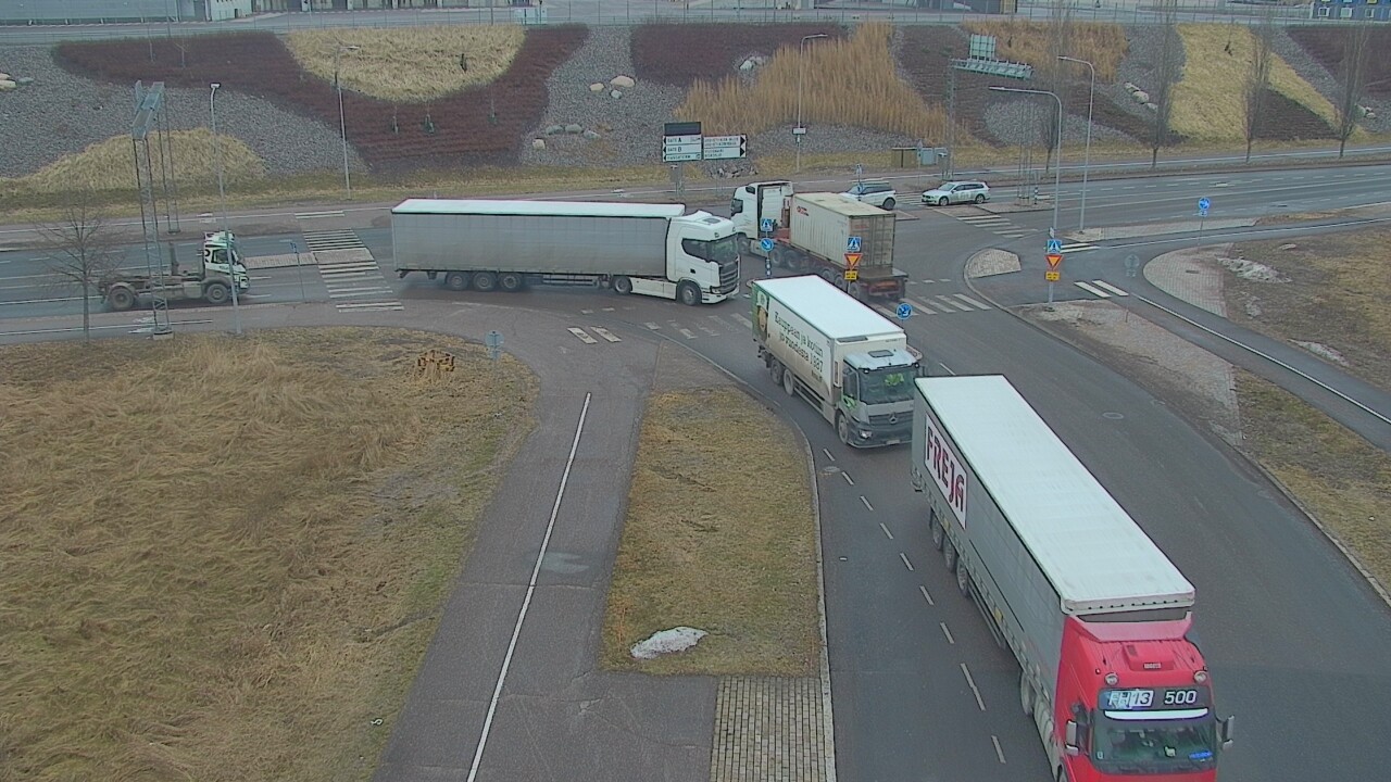 Weather Camera Image Road 103 Vuosaari harbor tunne, Helsinki, Uusimaa