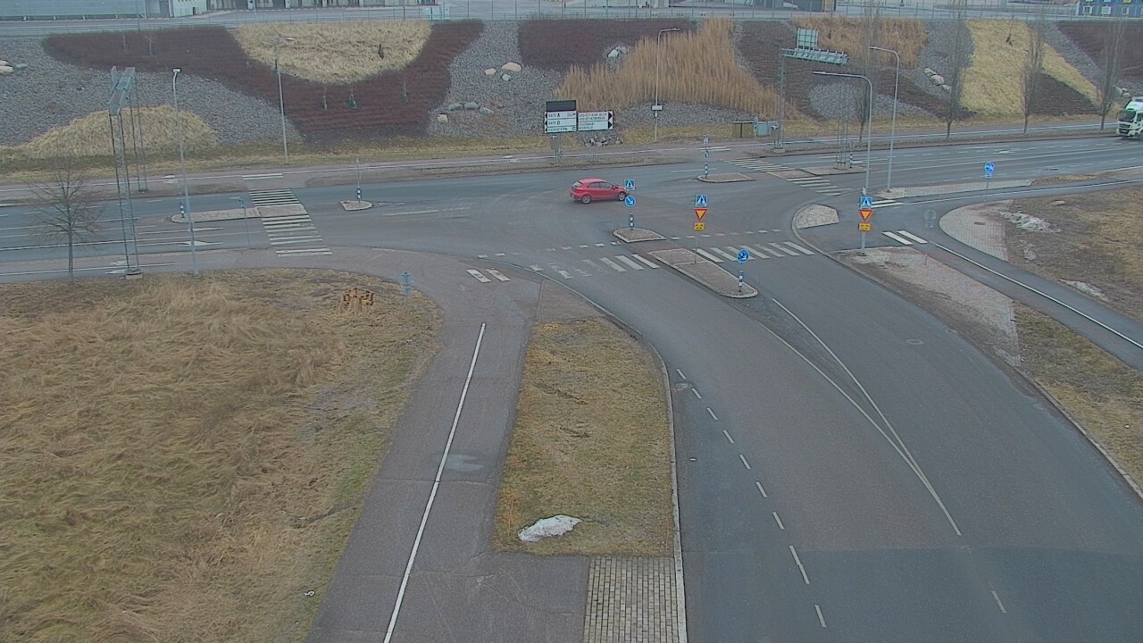 Weather Camera Image Road 103 Vuosaari harbor tunne, Helsinki, Uusimaa