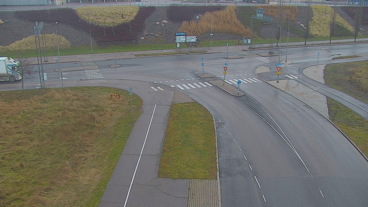 Weather Camera Image Väg 103 Nordsjö hamn, tunnel, Helsinki, Uusimaa