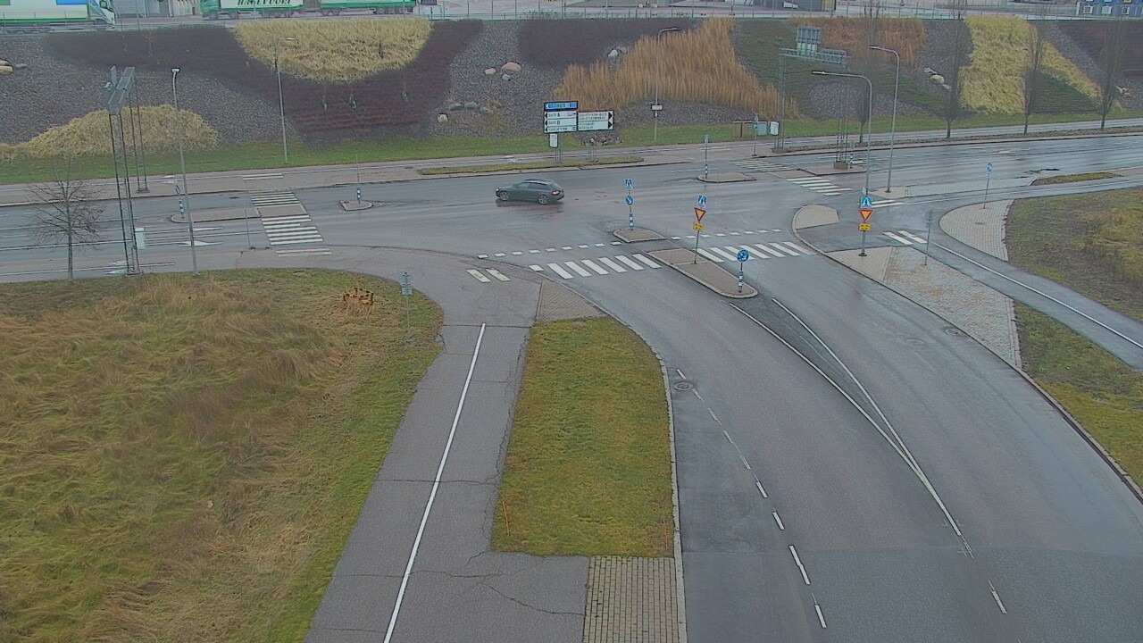 Weather Camera Image Väg 103 Nordsjö hamn, tunnel, Helsinki, Uusimaa