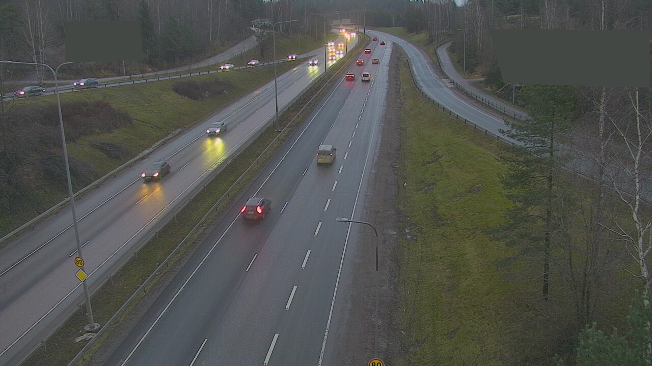 Weather Camera Image Väg 50 Esbo Bemböle, Espoo, Uusimaa