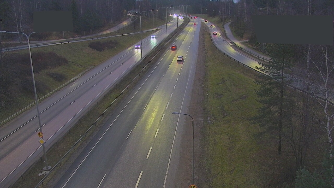 Weather Camera Image Väg 50 Esbo Bemböle, Espoo, Uusimaa