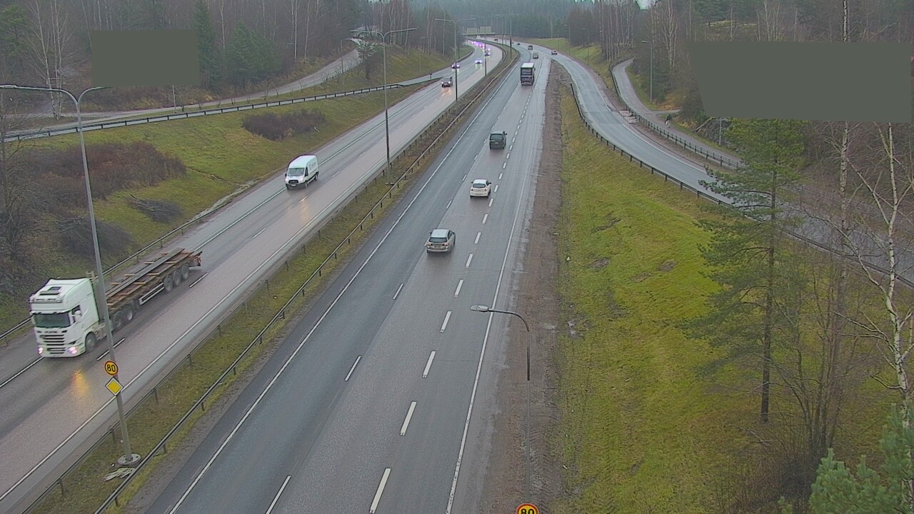 Weather Camera Image Väg 50 Esbo Bemböle, Espoo, Uusimaa