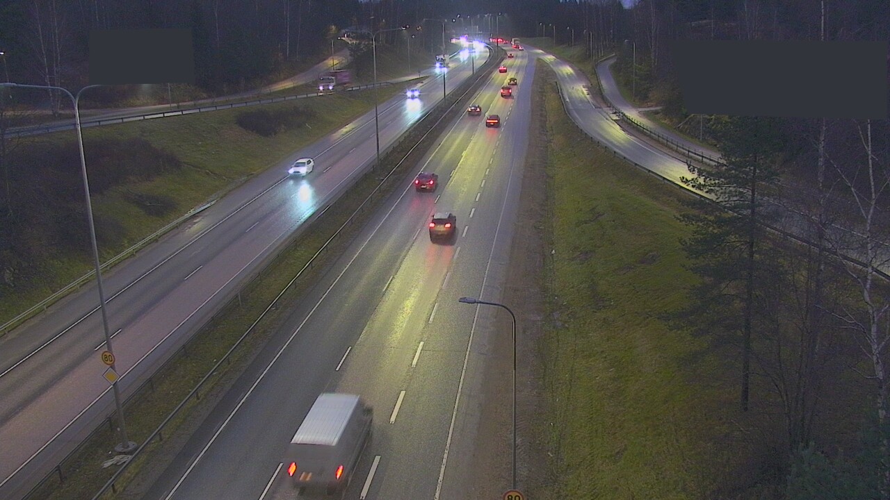 Weather Camera Image Väg 50 Esbo Bemböle, Espoo, Uusimaa