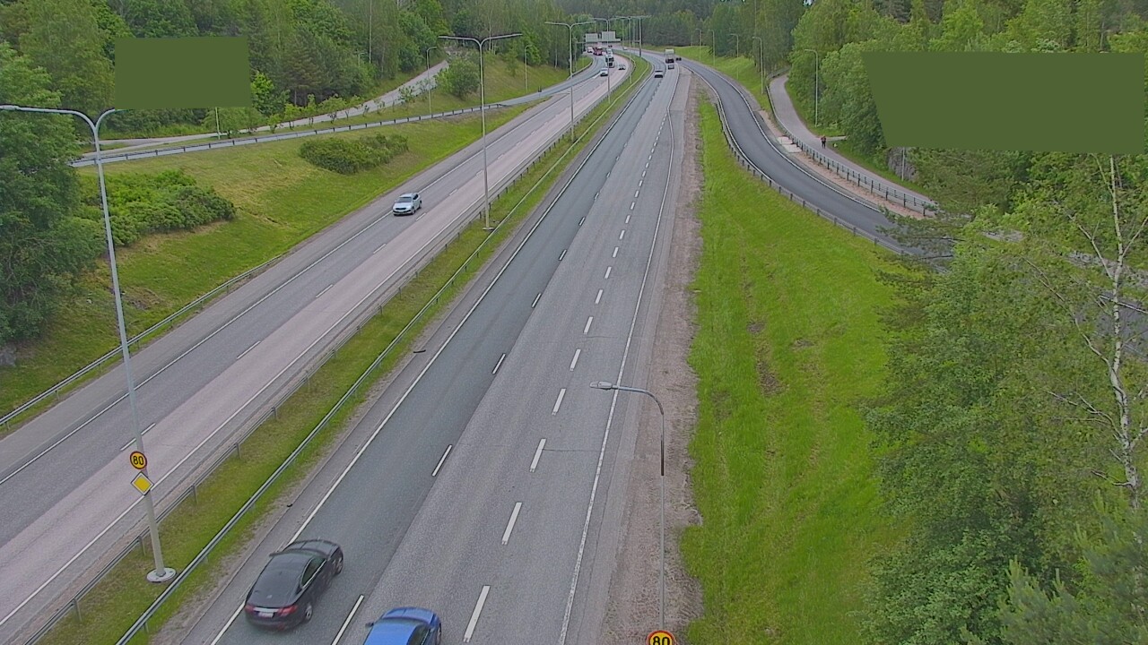 Weather Camera Image Road 50 Espoo Bemböle, Espoo, Uusimaa