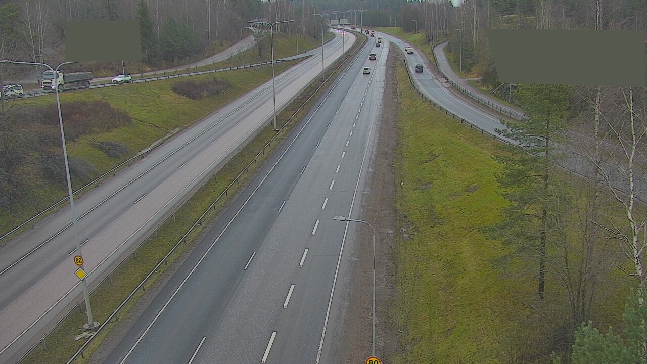 Weather Camera Image Väg 50 Esbo Bemböle, Espoo, Uusimaa