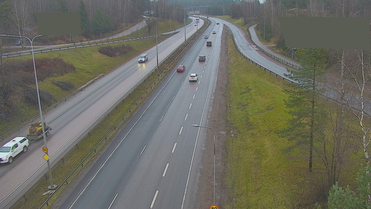 Weather Camera Image Väg 50 Esbo Bemböle, Espoo, Uusimaa