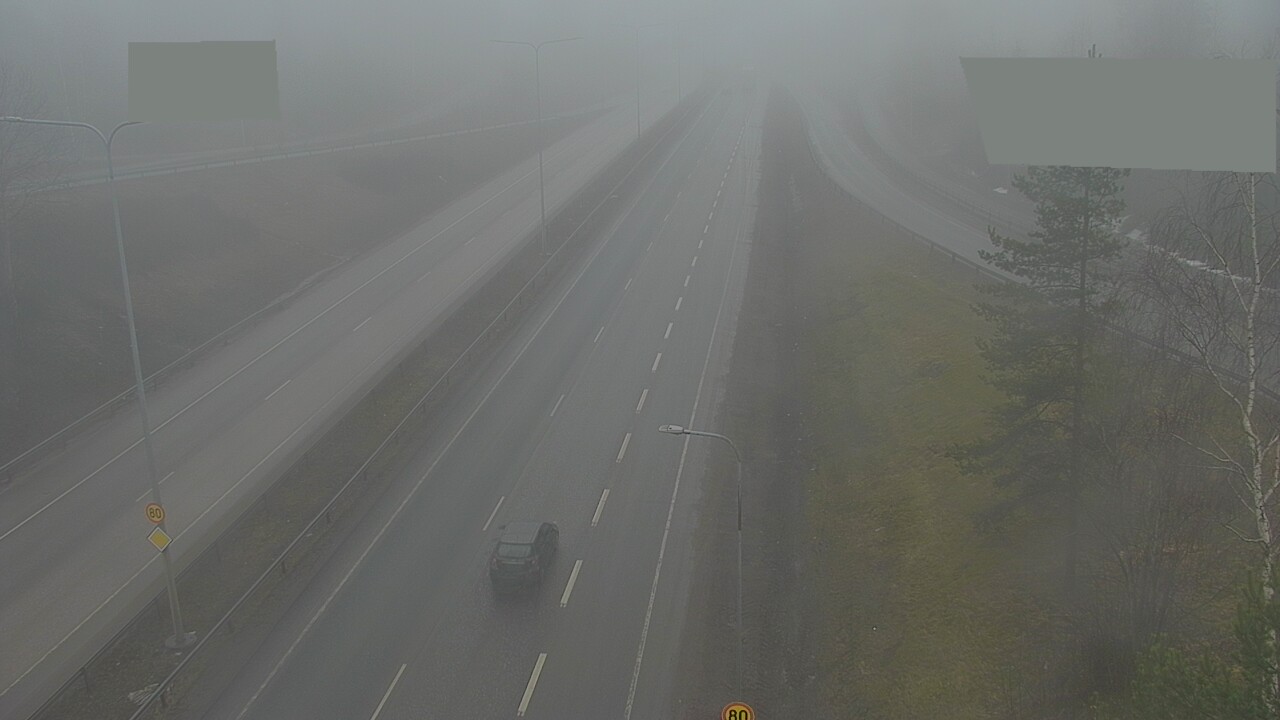 Weather Camera Image Väg 50 Esbo Bemböle, Espoo, Uusimaa