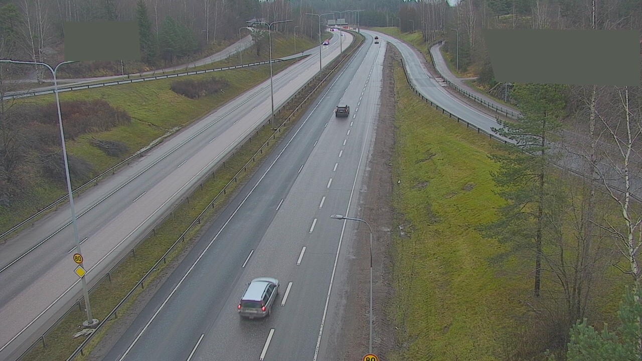 Weather Camera Image Väg 50 Esbo Bemböle, Espoo, Uusimaa