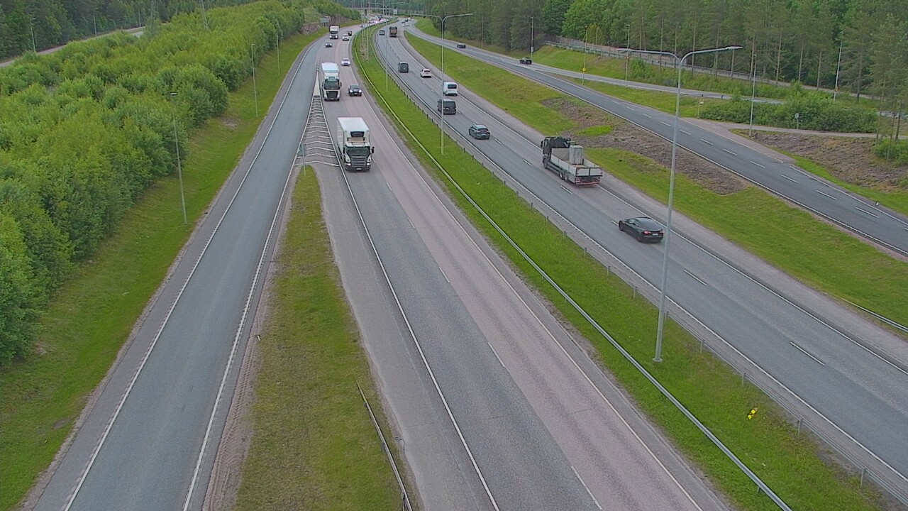 Weather Camera Image Väg 50 Esbo Träskända, Espoo, Uusimaa