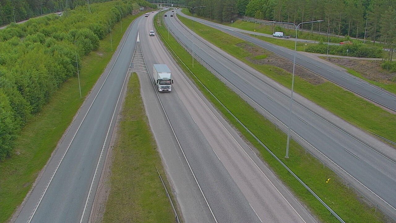 Weather Camera Image Väg 50 Esbo Träskända, Espoo, Uusimaa