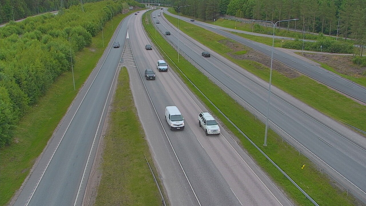 Weather Camera Image Väg 50 Esbo Träskända, Espoo, Uusimaa