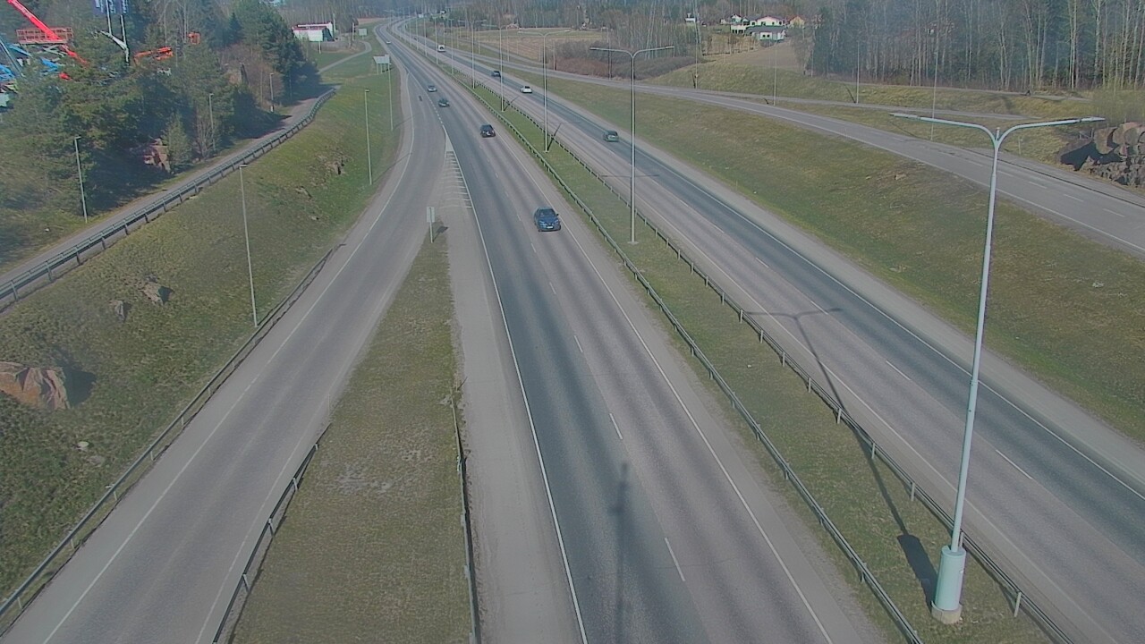 Weather Camera Image Väg 50 Esbo, Koskelonsilta, Espoo, Uusimaa
