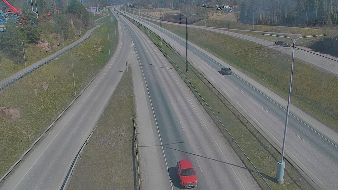 Weather Camera Image Väg 50 Esbo, Koskelonsilta, Espoo, Uusimaa