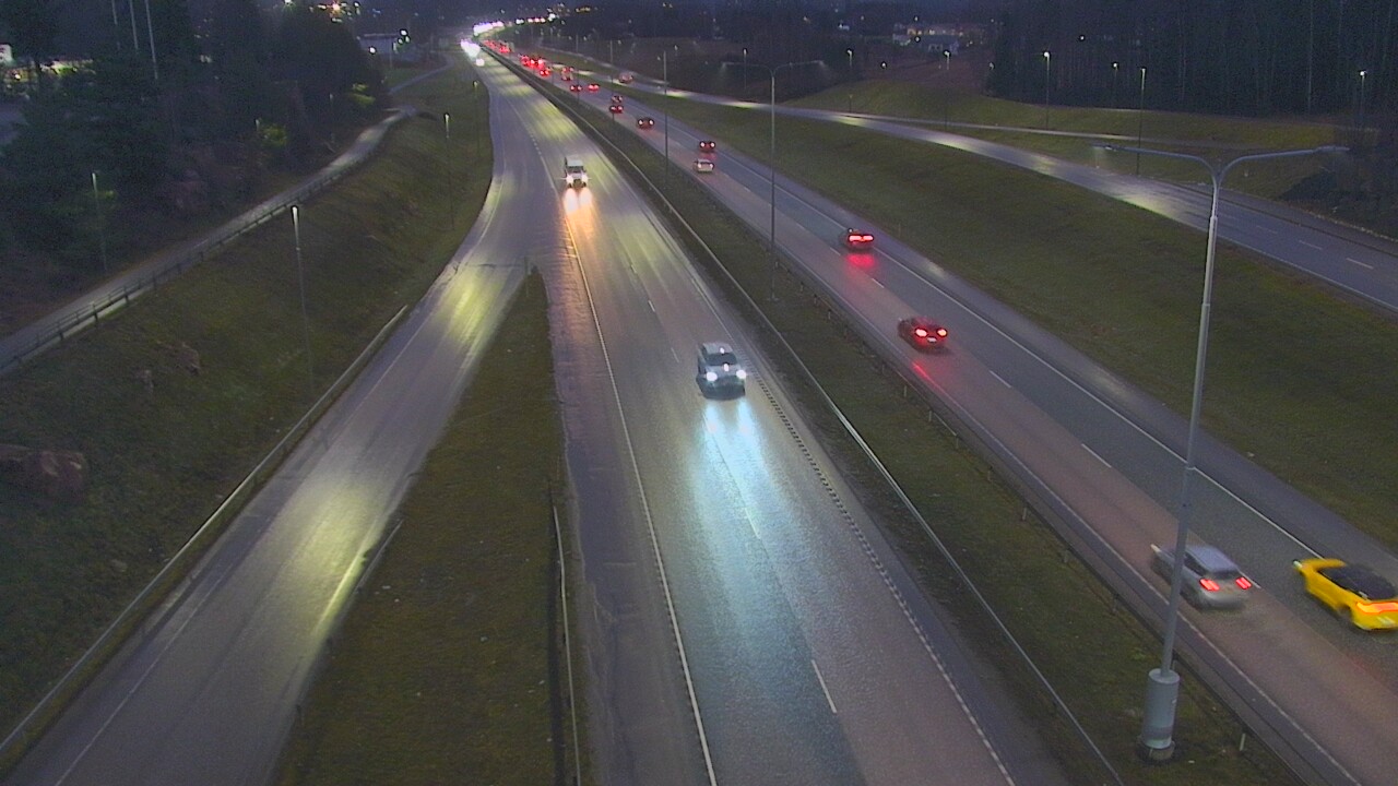 Weather Camera Image Väg 50 Esbo, Koskelonsilta, Espoo, Uusimaa