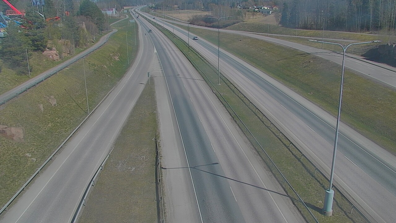 Weather Camera Image Väg 50 Esbo, Koskelonsilta, Espoo, Uusimaa