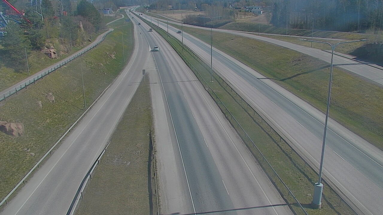 Weather Camera Image Väg 50 Esbo, Koskelonsilta, Espoo, Uusimaa