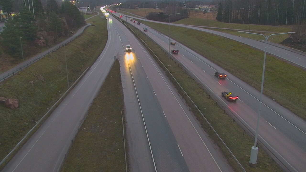 Weather Camera Image Väg 50 Esbo, Koskelonsilta, Espoo, Uusimaa