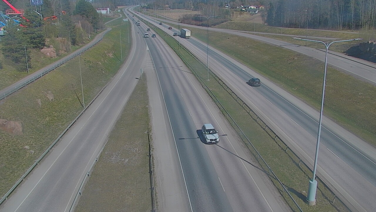 Weather Camera Image Väg 50 Esbo, Koskelonsilta, Espoo, Uusimaa
