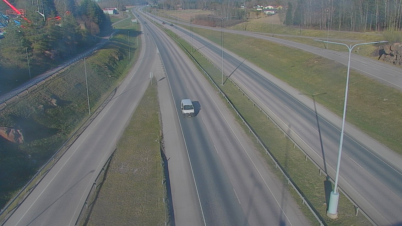 Weather Camera Image Väg 50 Esbo, Koskelonsilta, Espoo, Uusimaa
