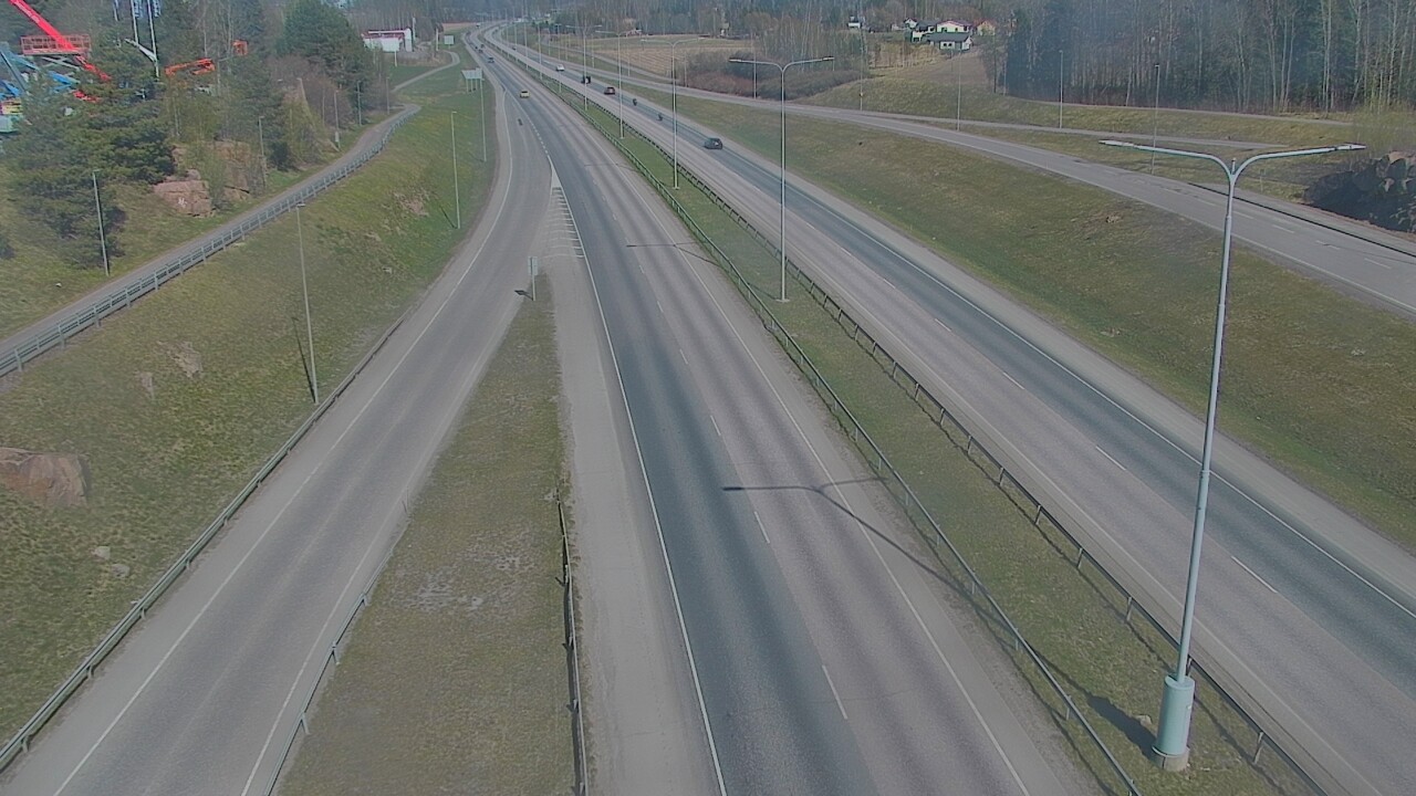 Weather Camera Image Väg 50 Esbo, Koskelonsilta, Espoo, Uusimaa