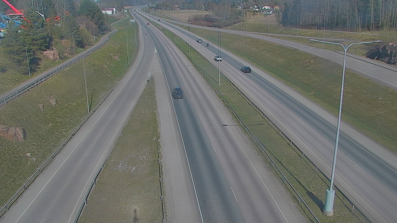 Weather Camera Image Väg 50 Esbo, Koskelonsilta, Espoo, Uusimaa