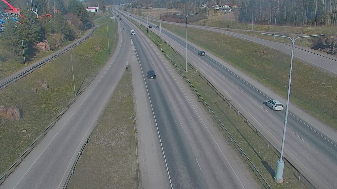 Weather Camera Image Väg 50 Esbo, Koskelonsilta, Espoo, Uusimaa