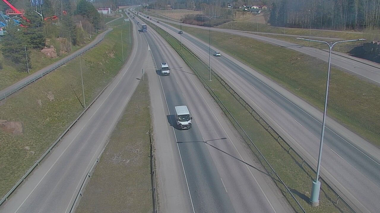 Weather Camera Image Väg 50 Esbo, Koskelonsilta, Espoo, Uusimaa