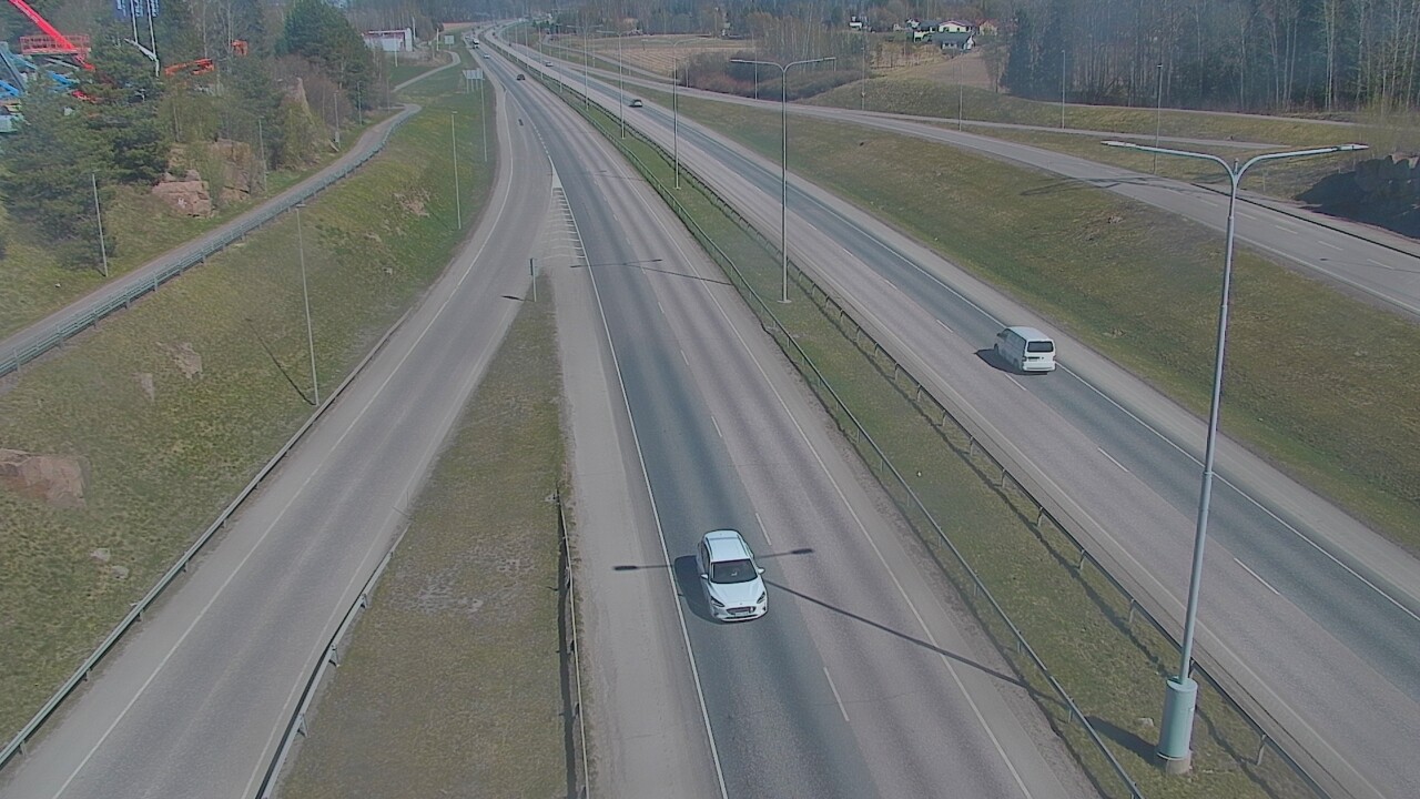 Weather Camera Image Väg 50 Esbo, Koskelonsilta, Espoo, Uusimaa