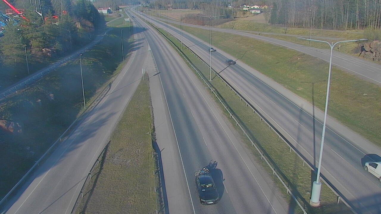 Weather Camera Image Väg 50 Esbo, Koskelonsilta, Espoo, Uusimaa