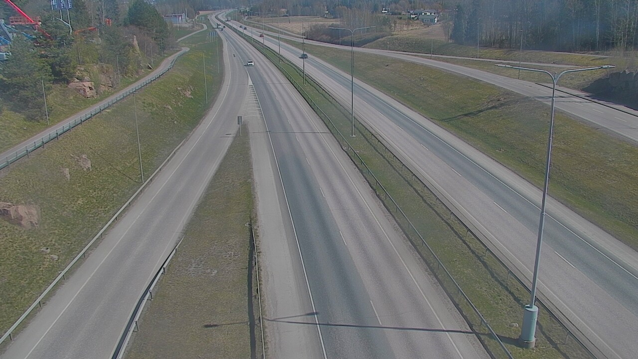 Weather Camera Image Väg 50 Esbo, Koskelonsilta, Espoo, Uusimaa