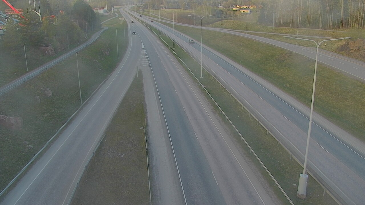 Weather Camera Image Väg 50 Esbo, Koskelonsilta, Espoo, Uusimaa
