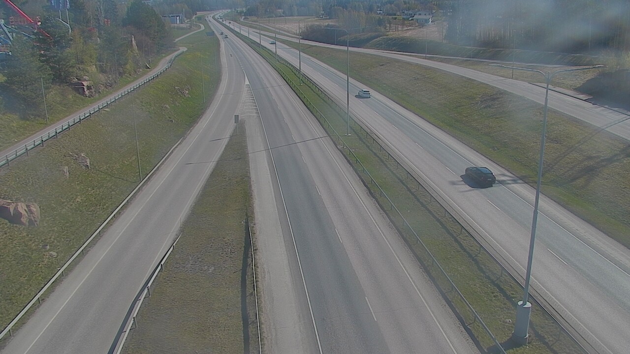 Weather Camera Image Väg 50 Esbo, Koskelonsilta, Espoo, Uusimaa
