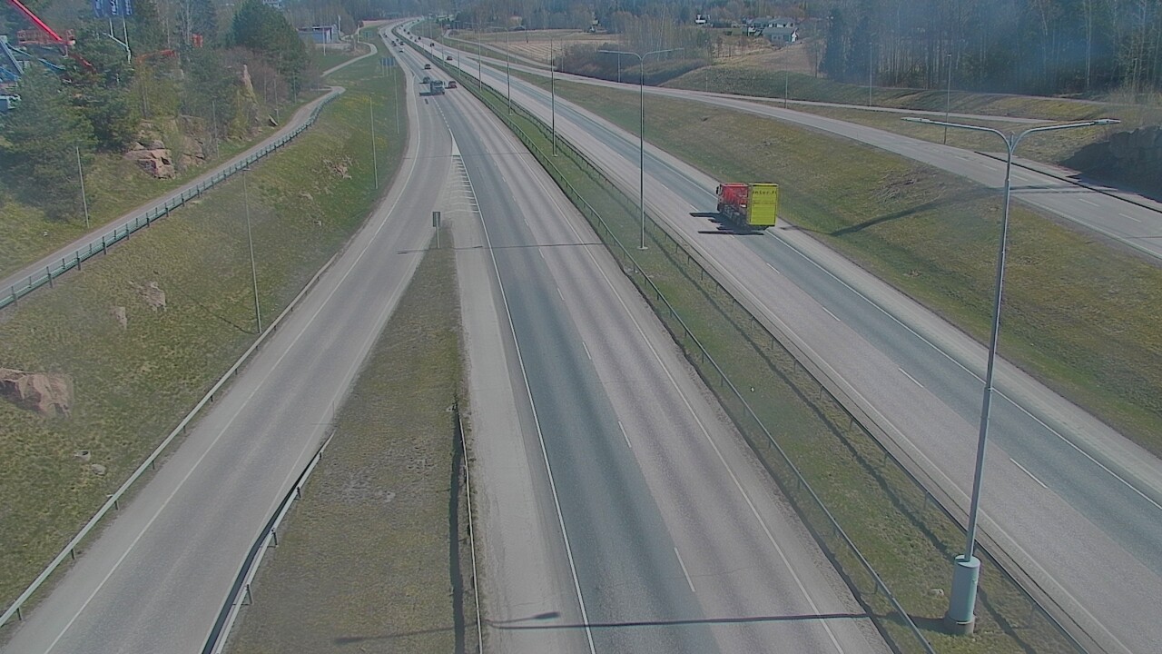 Weather Camera Image Väg 50 Esbo, Koskelonsilta, Espoo, Uusimaa
