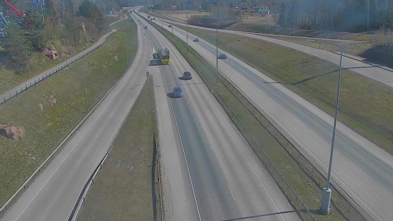 Weather Camera Image Väg 50 Esbo, Koskelonsilta, Espoo, Uusimaa