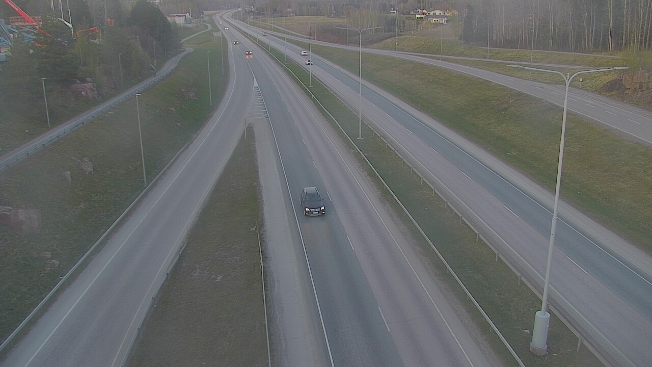 Weather Camera Image Väg 50 Esbo, Koskelonsilta, Espoo, Uusimaa
