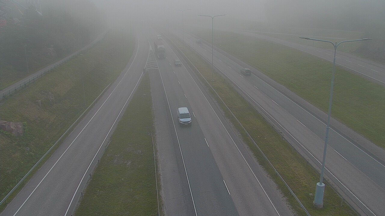 Weather Camera Image Väg 50 Esbo, Koskelonsilta, Espoo, Uusimaa